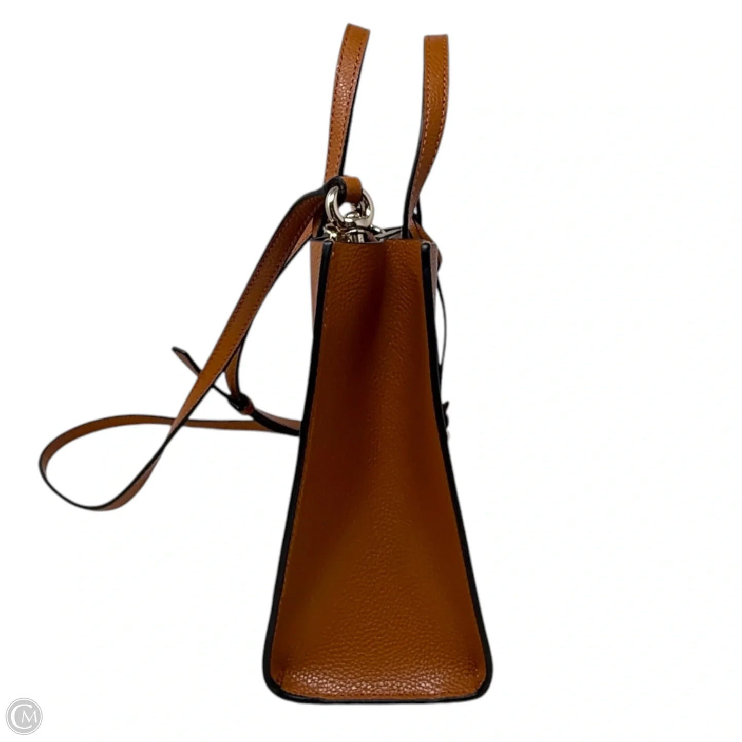 Mini Grind Leather Tote Luxury Designer By Marc Jacobs, Size: Small