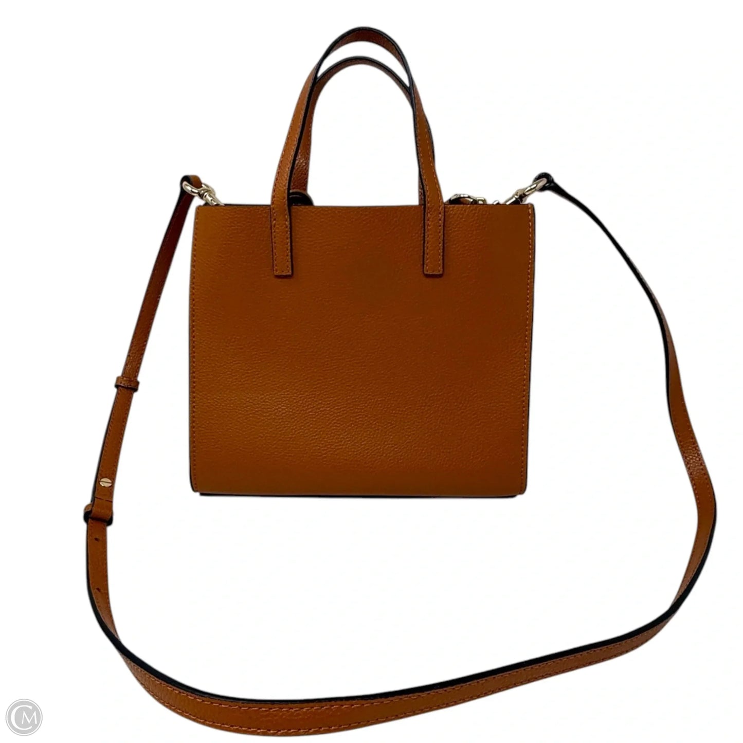 Mini Grind Leather Tote Luxury Designer By Marc Jacobs, Size: Small