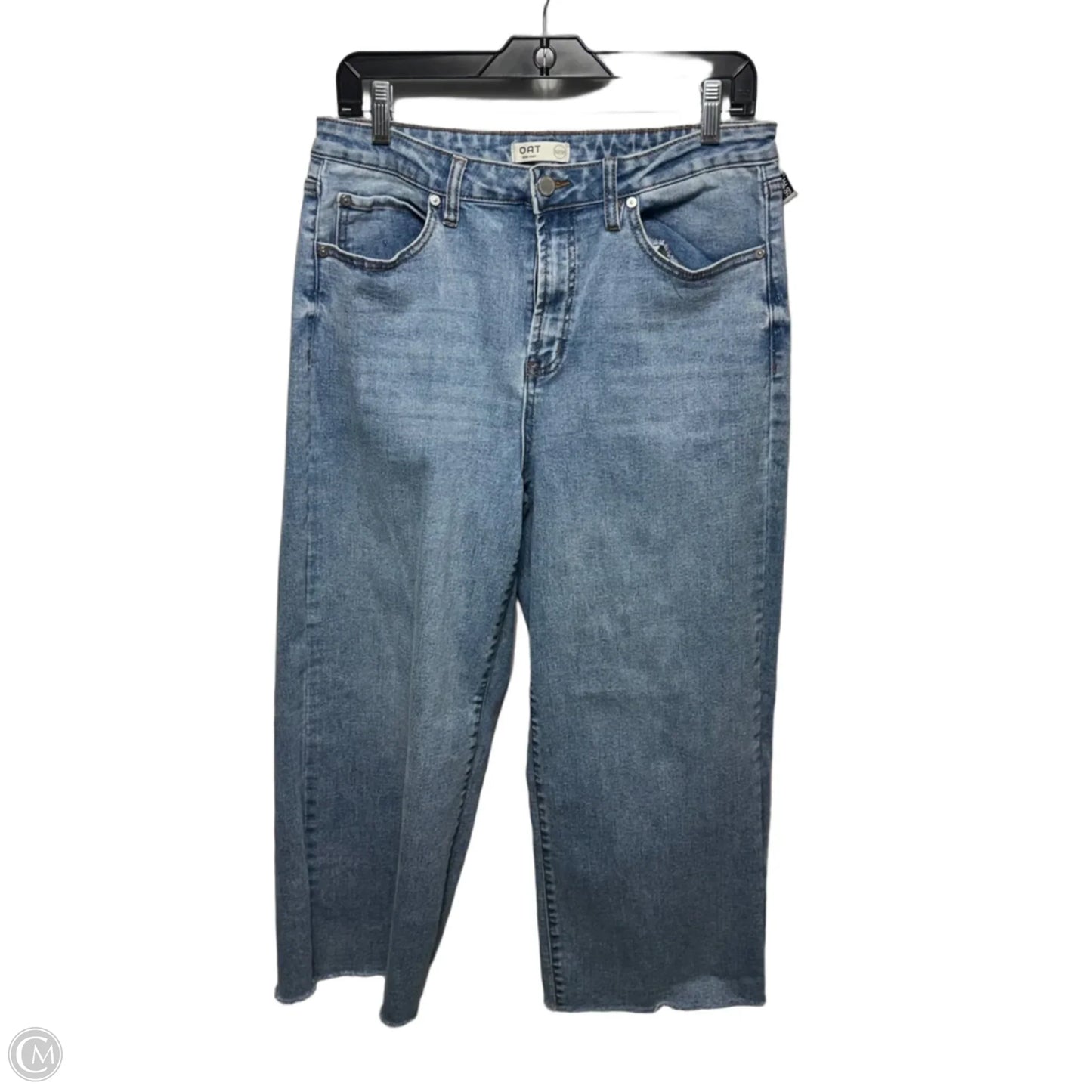 Jeans Wide Leg By Oat In Blue Denim, Size: 12/31