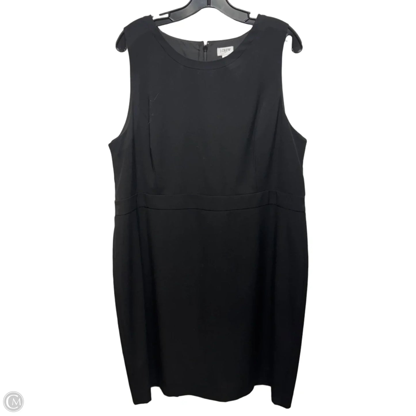 Dress Casual Midi By J. Crew In Black, Size: 20
