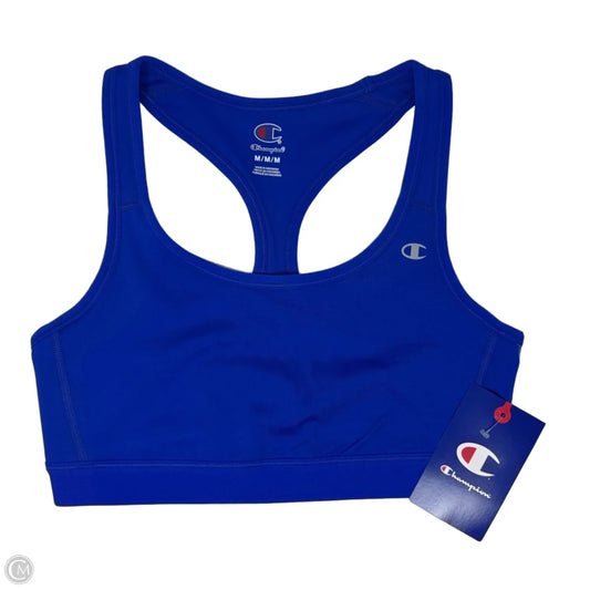 Athletic Bra By Champion In Blue, Size: M