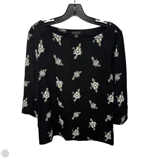 Top Long Sleeve By Ann Taylor In Paisley Print, Size: S