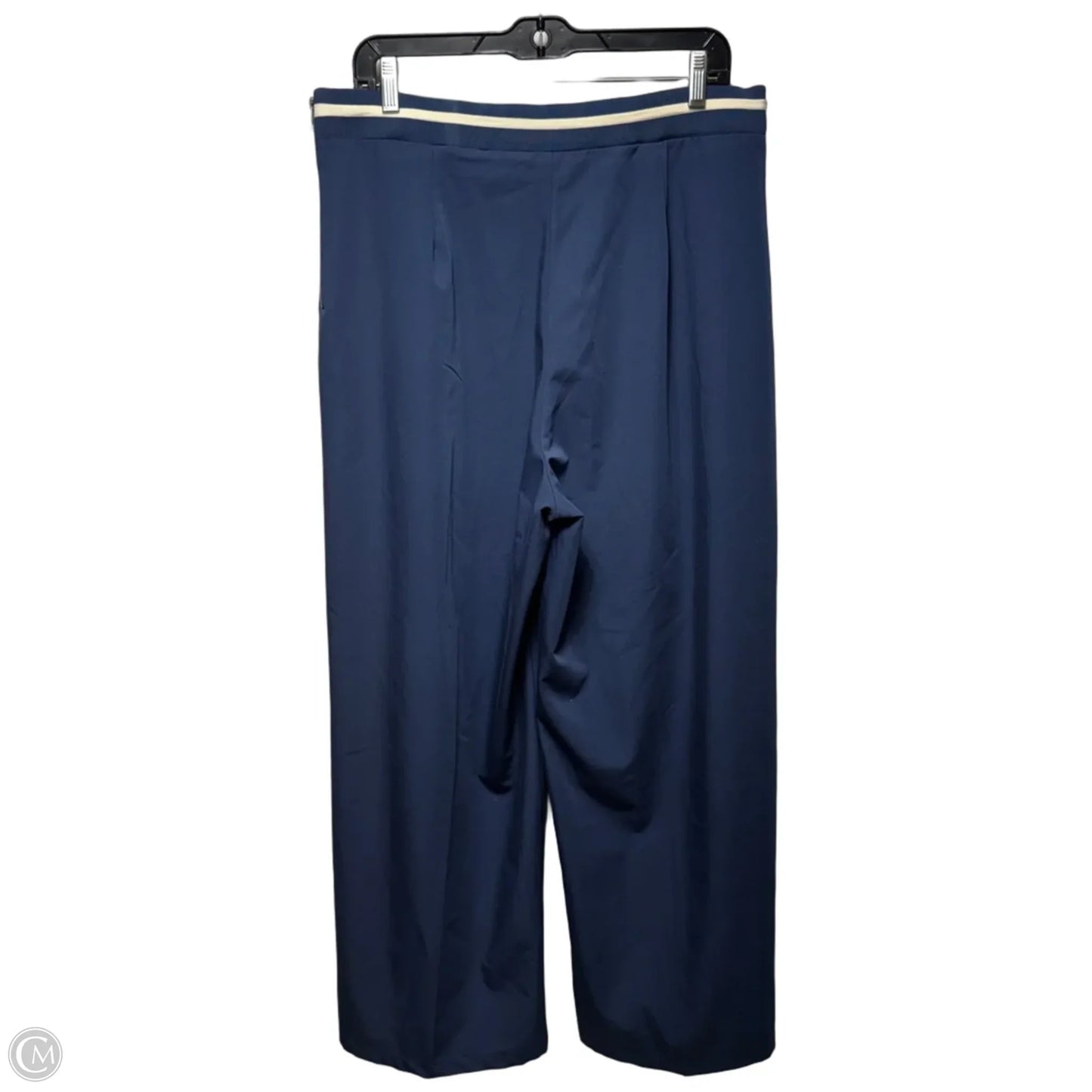 Pants Wide Leg By Maeve In Blue, Size: L