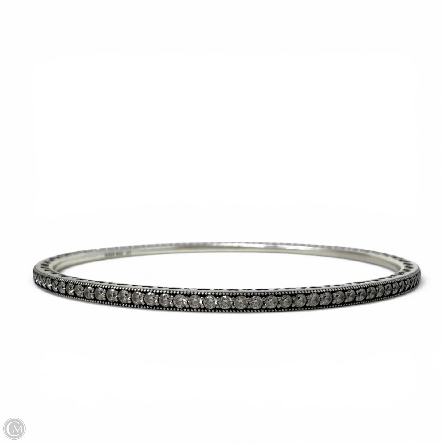 Twinkling Forever Sterling Silver & CZ Bangle Bracelet By Pandora