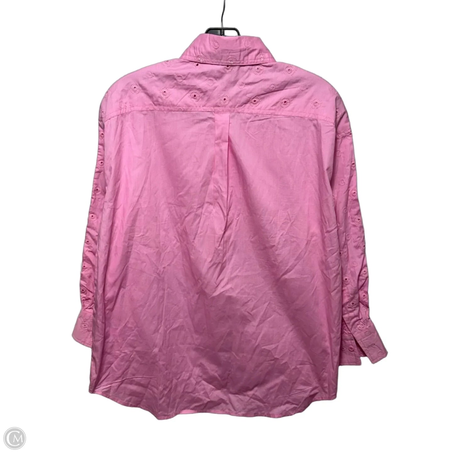 Top Long Sleeve By Ethnic In Pink, Size: S