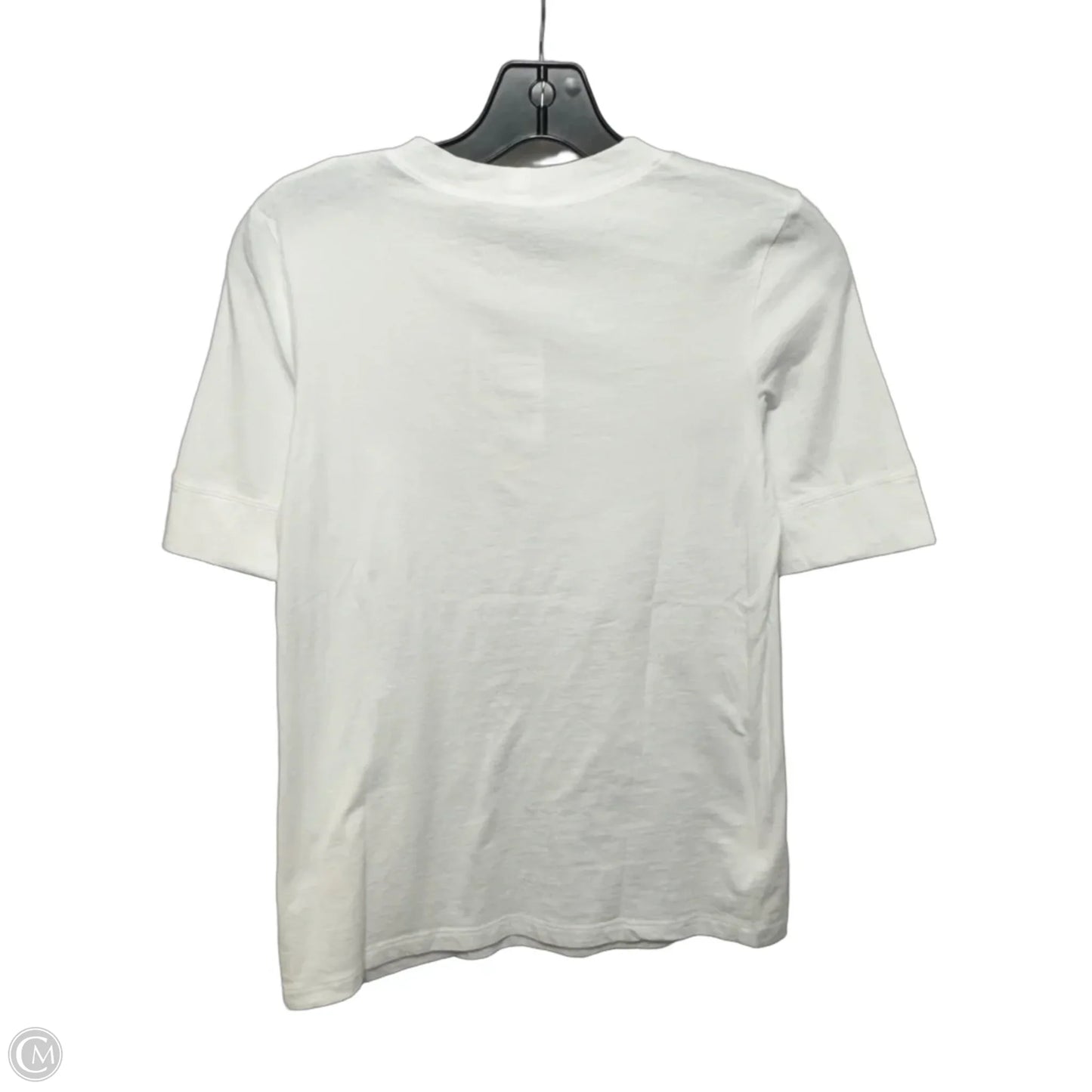 Top Short Sleeve Basic By Pashnia In White, Size: S