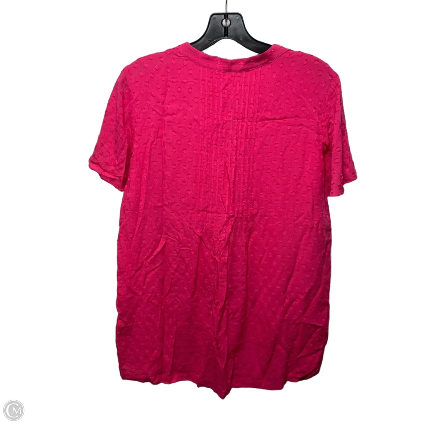 Top Short Sleeve By Soft Surroundings In Pink, Size: M