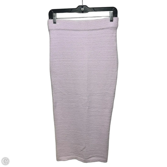 Knit Skirt Maxi By Gianni Bini In Purple, Size: S