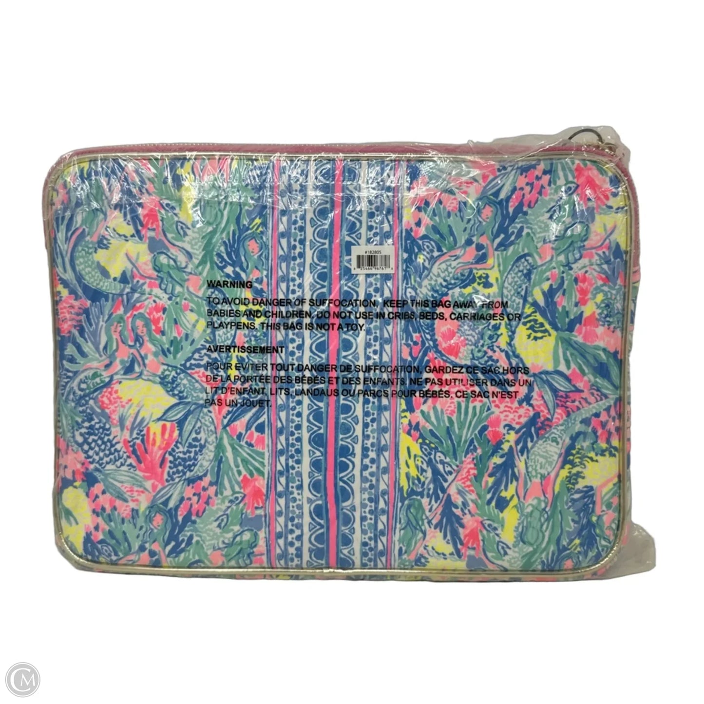 Mermaids Cove Tech Sleeve Designer By Lilly Pulitzer, Size: Medium