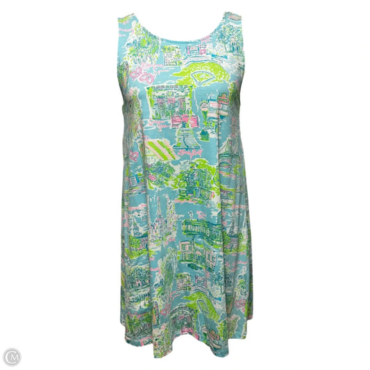 Kristin Dress Designer By Lilly Pulitzer In Multi-colored, Size: L