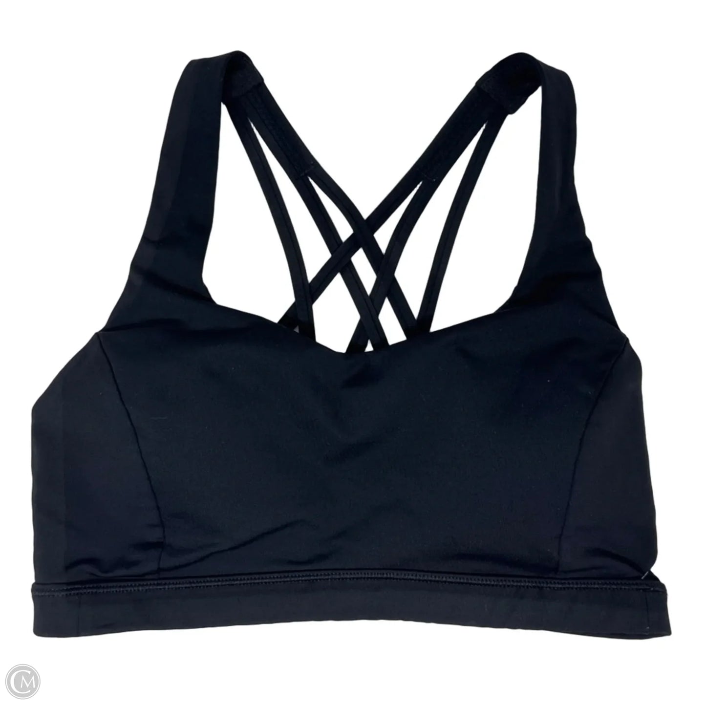 Athletic Bra By Lululemon In Black, Size: 8