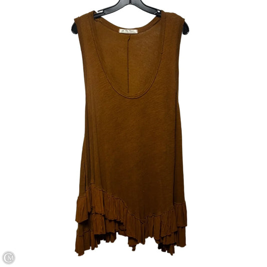 Tunic Sleeveless By We The Free In Brown, Size: M