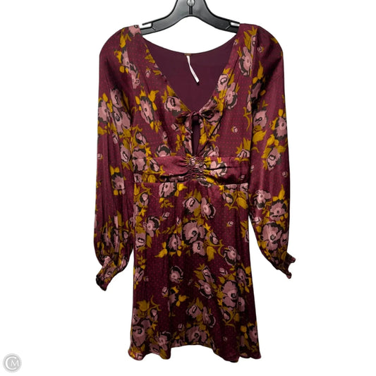 Dress Casual Short By Free People In Floral Print, Size: 0