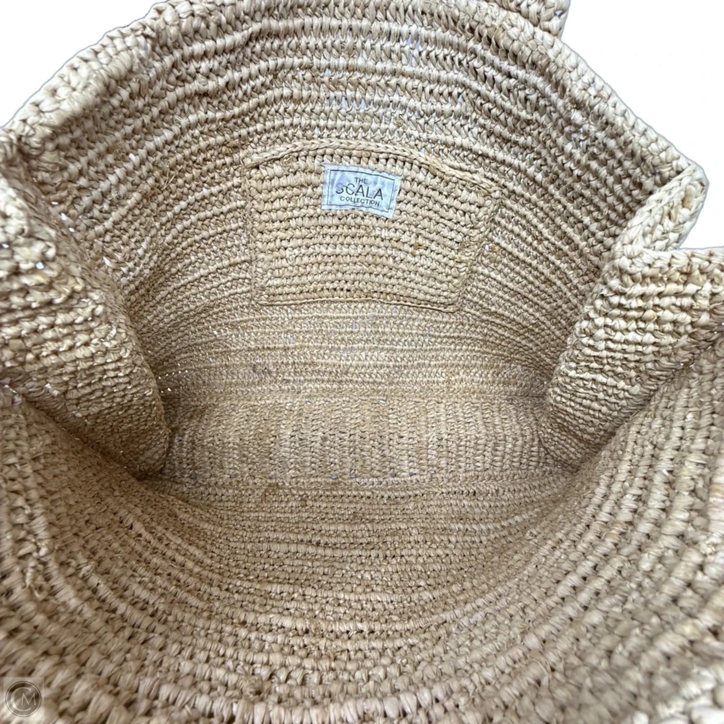 Straw Tote By Scala Collection, Size: Medium