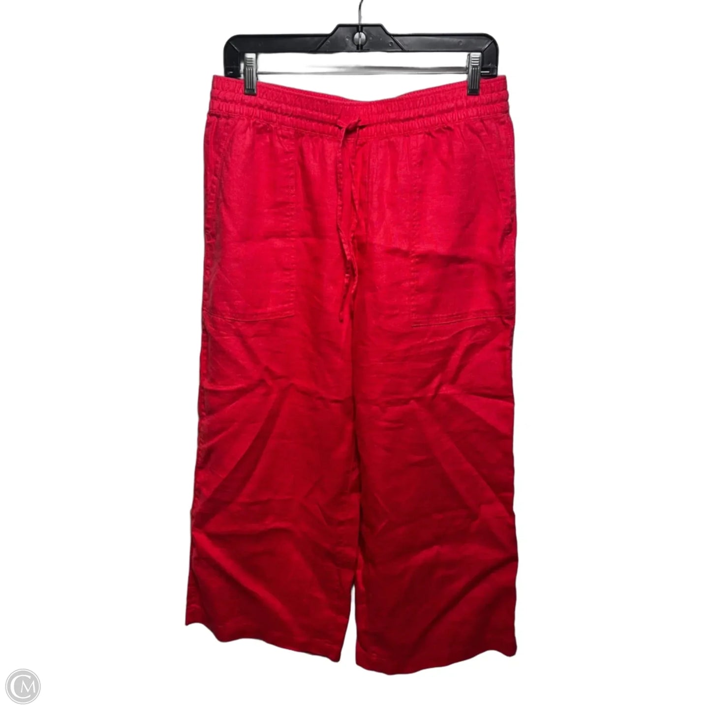 Pants Linen By Lands End In Coral, Size: S/ 6-8