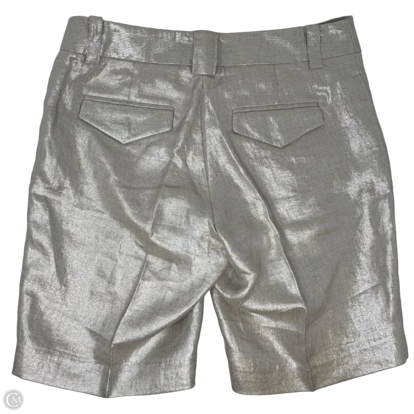 The City Fit Linen Shorts By J. Crew In Gold, Size: 6