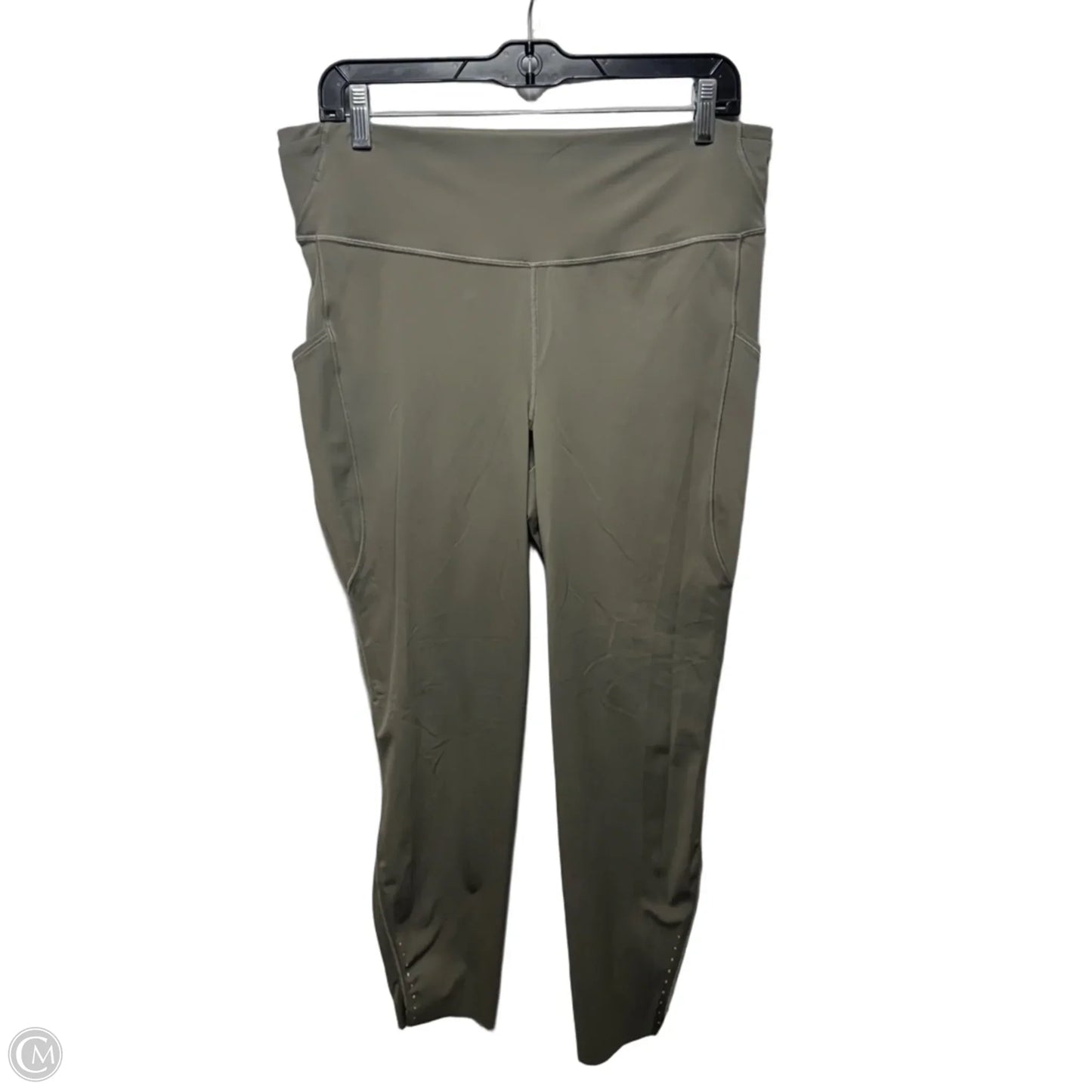 Athletic Leggings By Lululemon In Grey, Size: 14