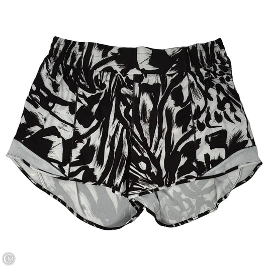 Athletic Shorts By Lululemon In Brown & Cream, Size: 14