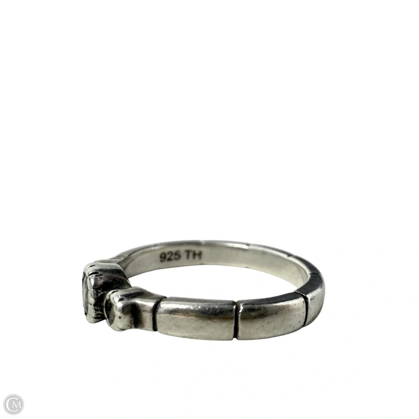 Sterling Silver & CZ Trio Ring By Silpada, Size: 5