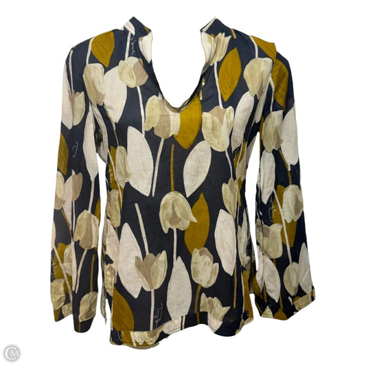 Stephanie Tunic Long Sleeve Designer By Tory Burch In Multi-colored, Size: 14