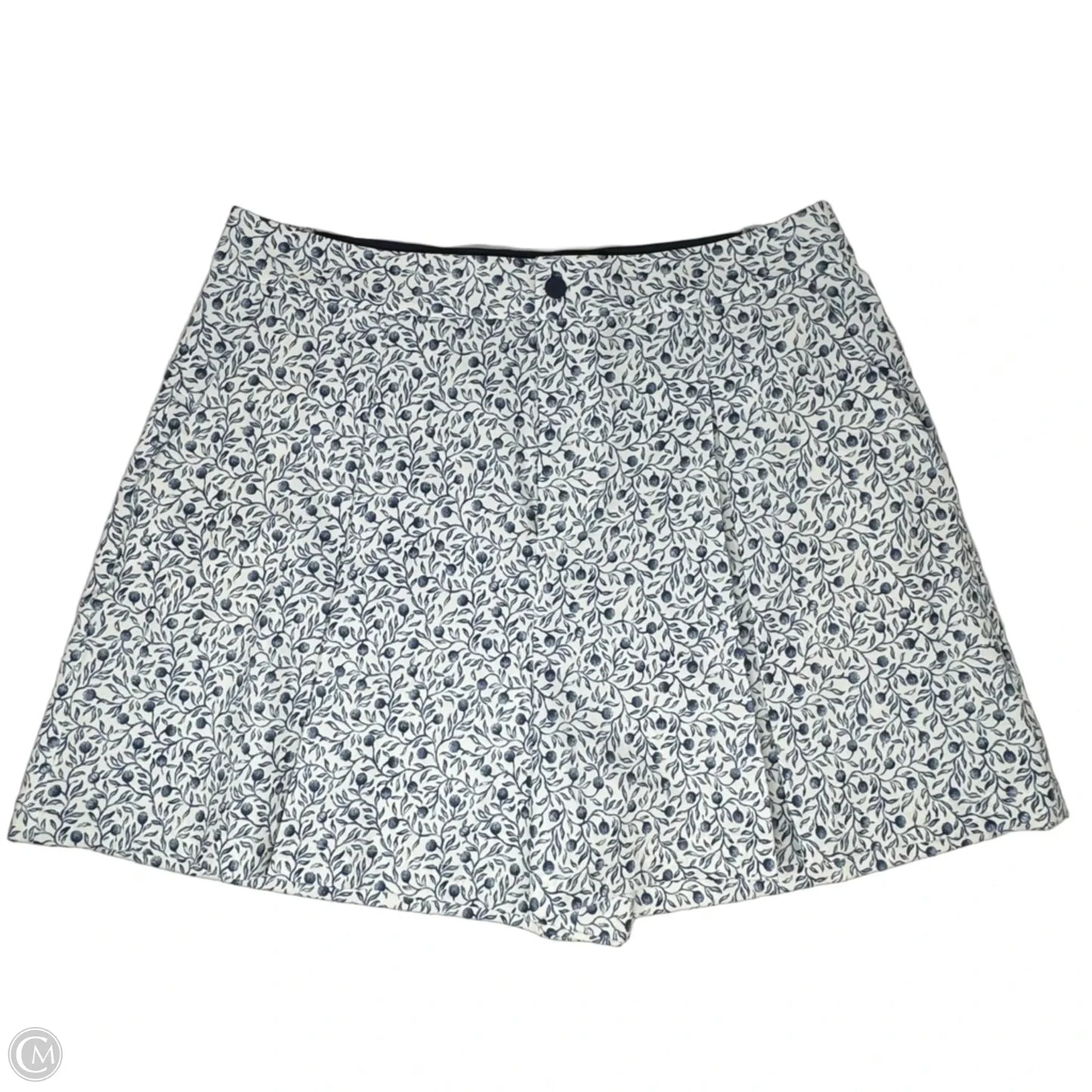 Athletic Shorts By Rlx In Blue & White, Size: L