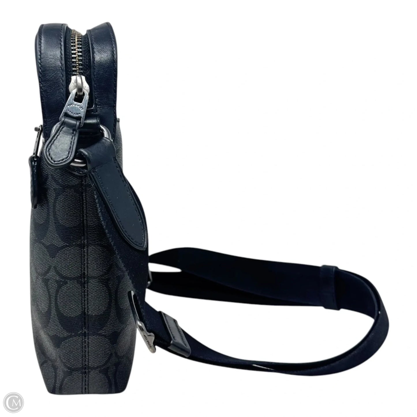Houston Flight Bag Crossbody Designer By Coach, Size: Medium