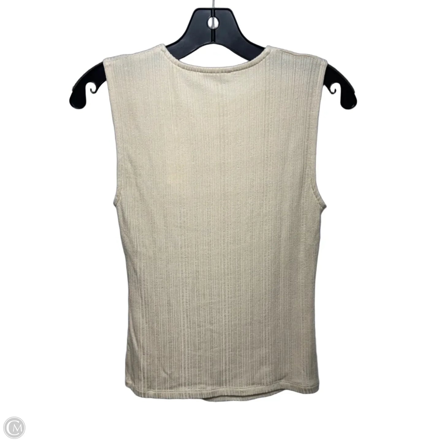 Top Sleeveless By Vince In Cream, Size: S