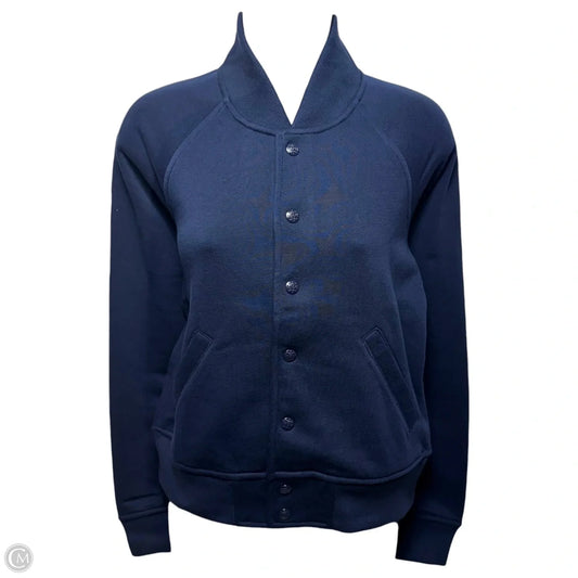 Women’s Baseball Jacket By Polo Ralph Lauren In Navy, Size: Xs
