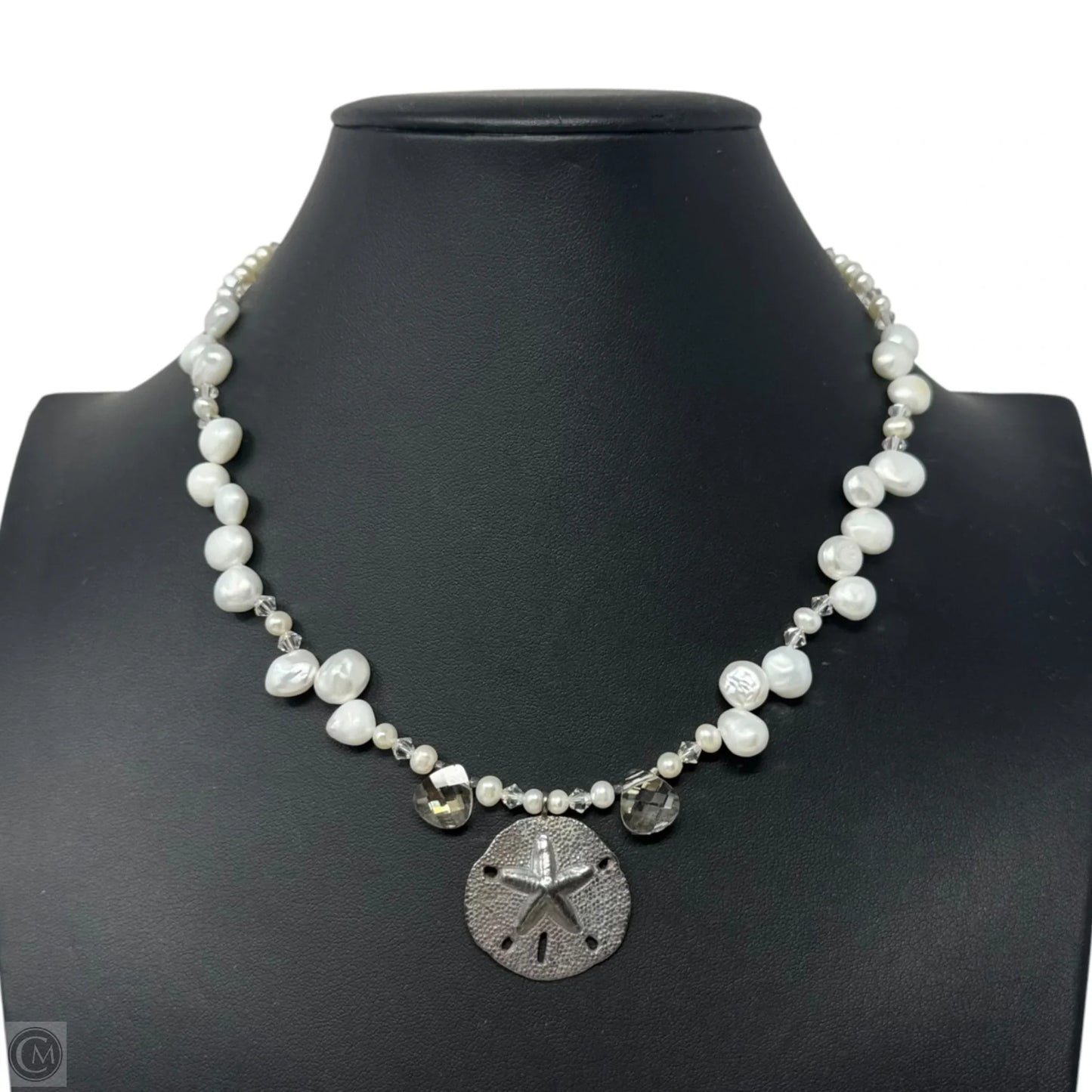 Ship Shoal Sand Dollar Pearl Choker Necklace