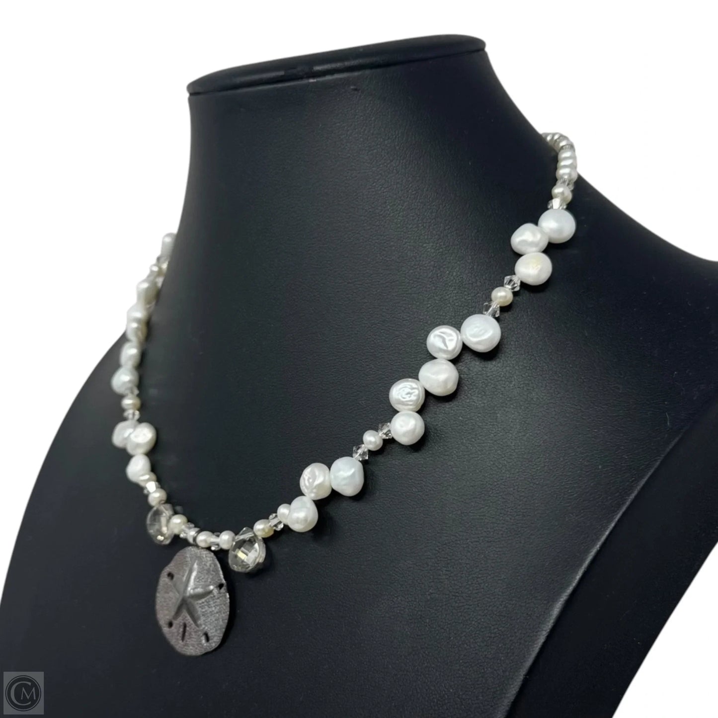 Ship Shoal Sand Dollar Pearl Choker Necklace