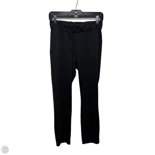 Athletic Pants By Lululemon In Black, Size: 4