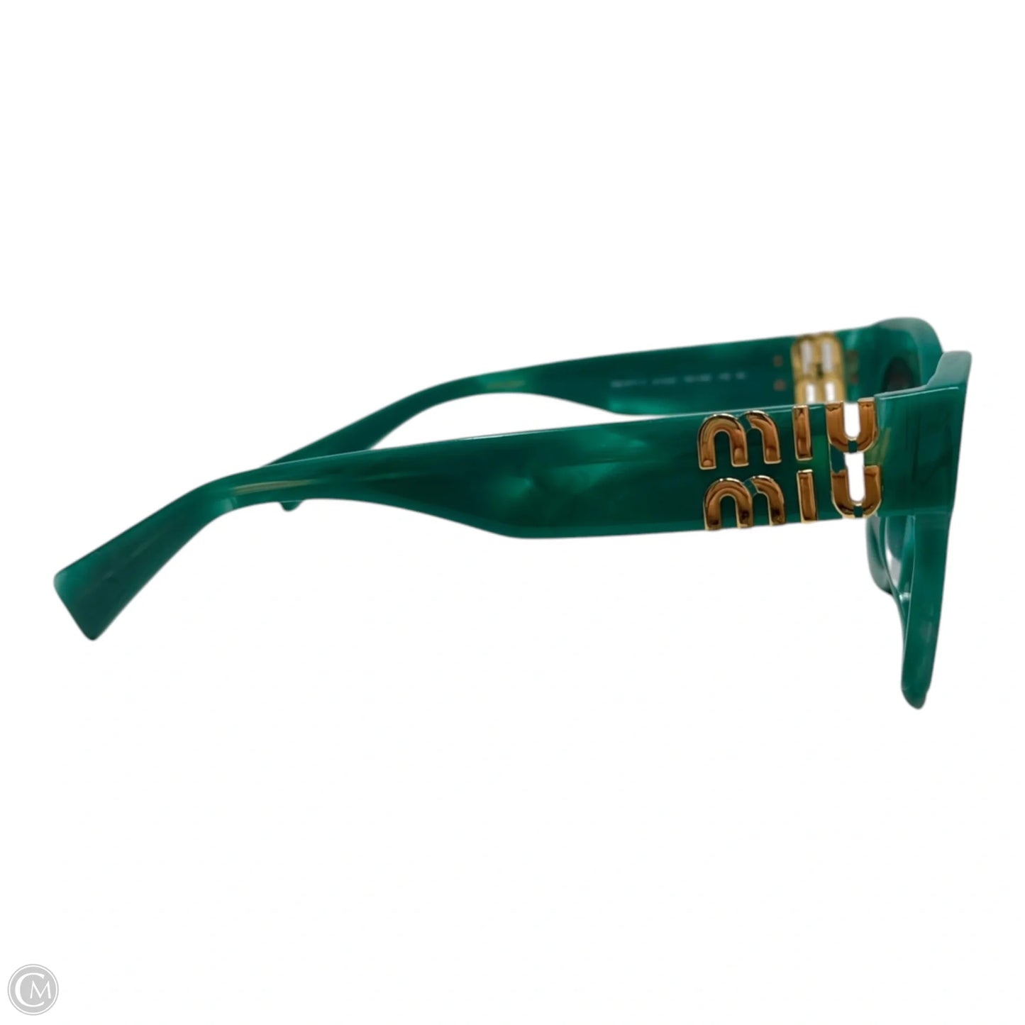 AS IS O1Y-F Sunglasses Luxury Designer By Miu Miu, Size: