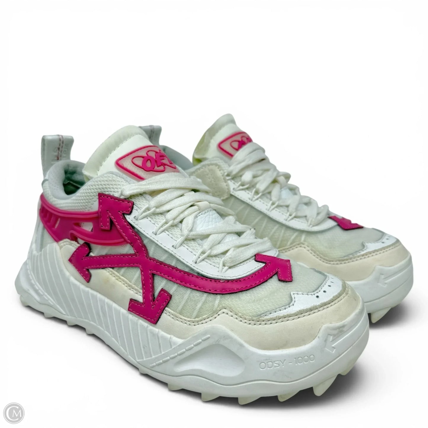 ODSY-1000 Sneakers Luxury Designer By Off-white In White, Size: 8