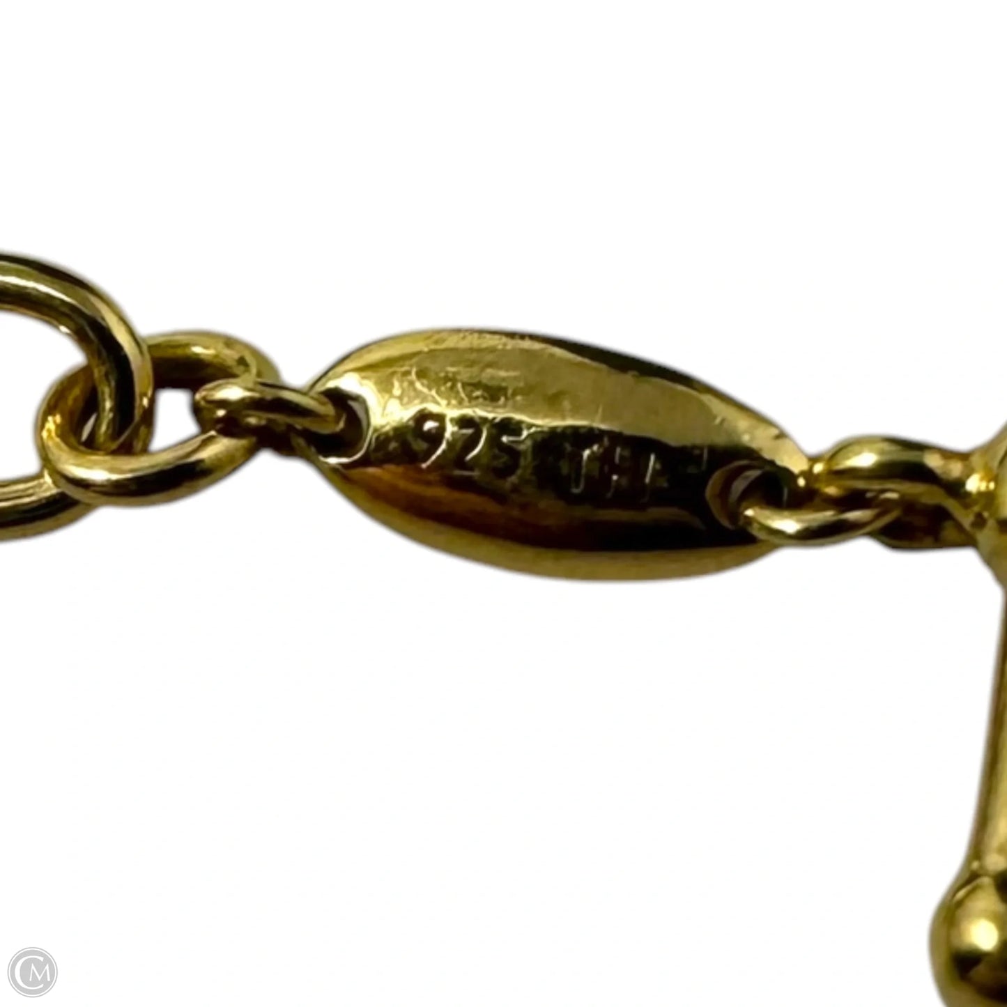 Paperclip Chain Toggle Bracelet Sterling Silver By Linjer