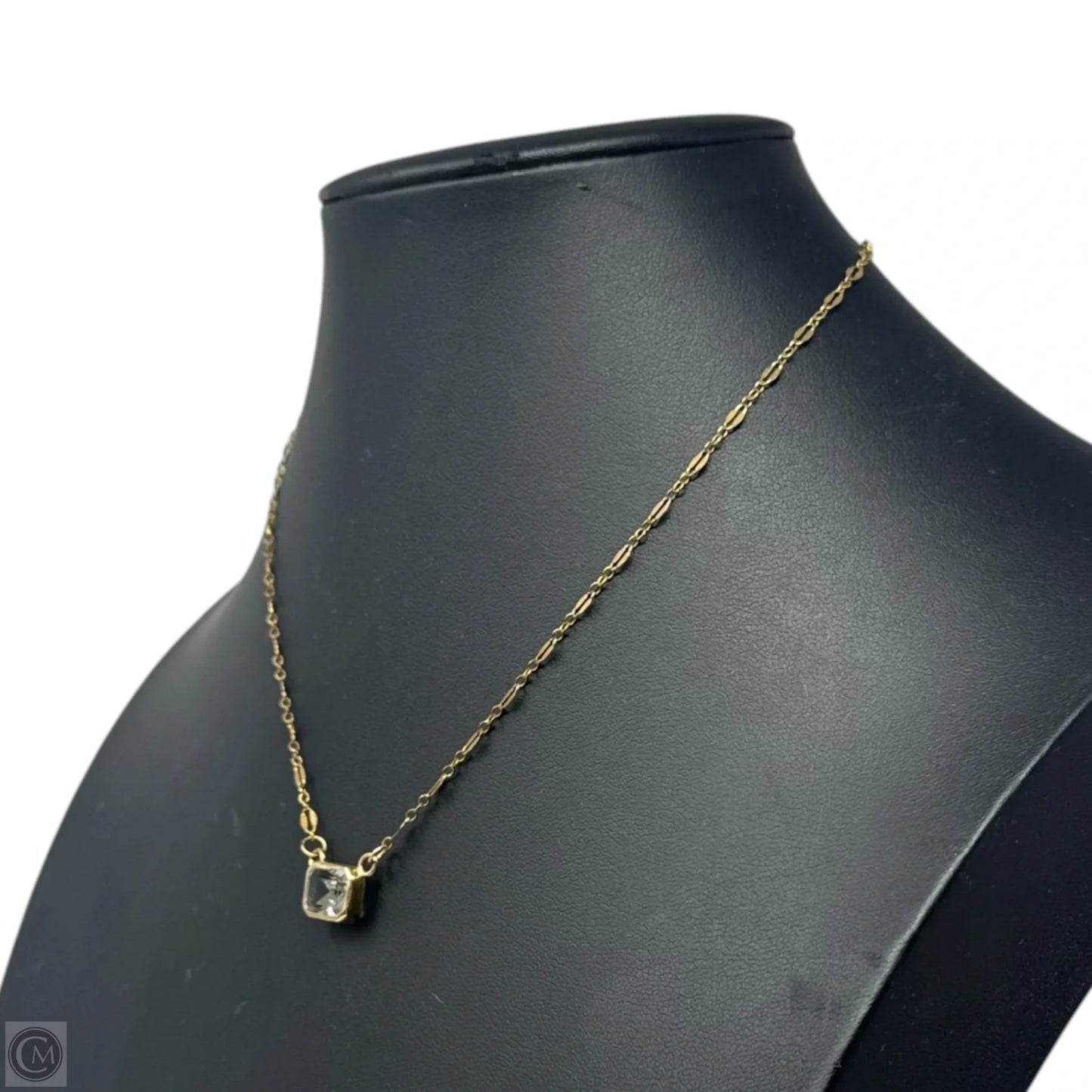 Clear Stone 14K Gold Filled Necklace