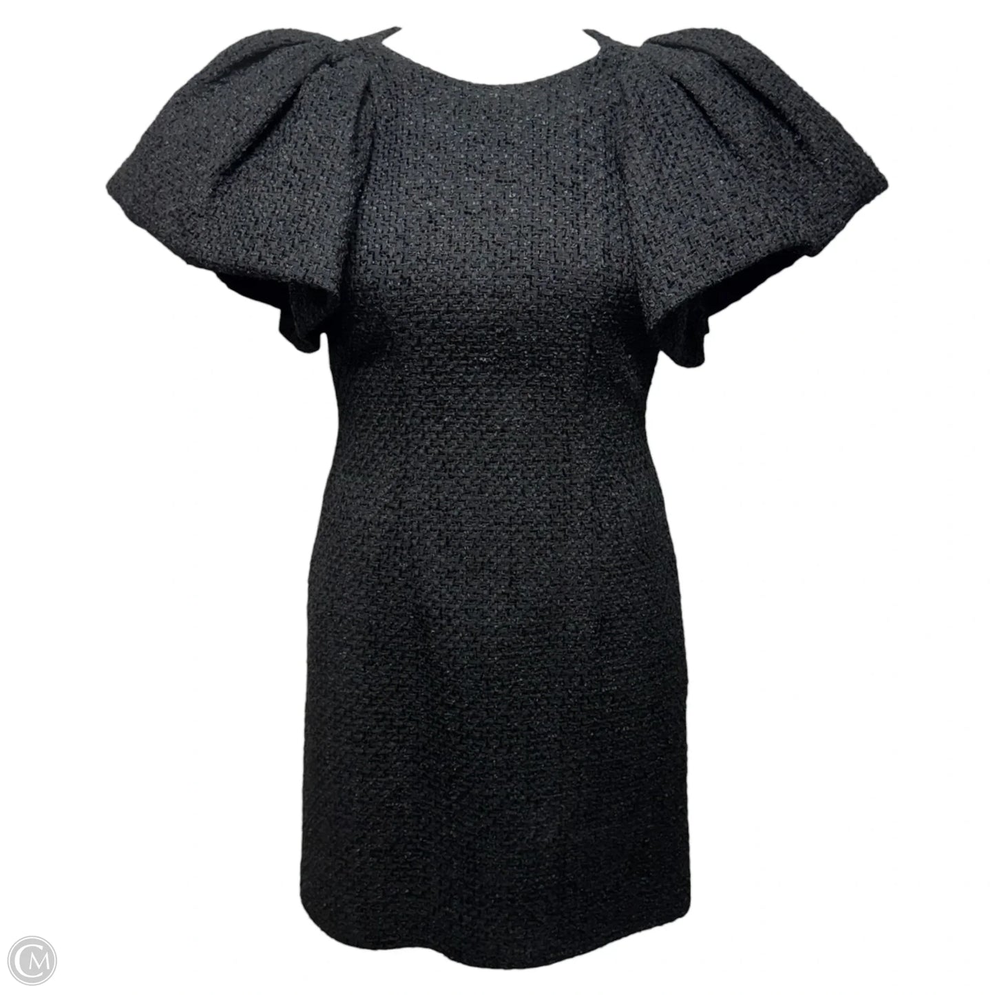 Dana Tweed Mini Dress By Leo Lin In Black, Size: 4