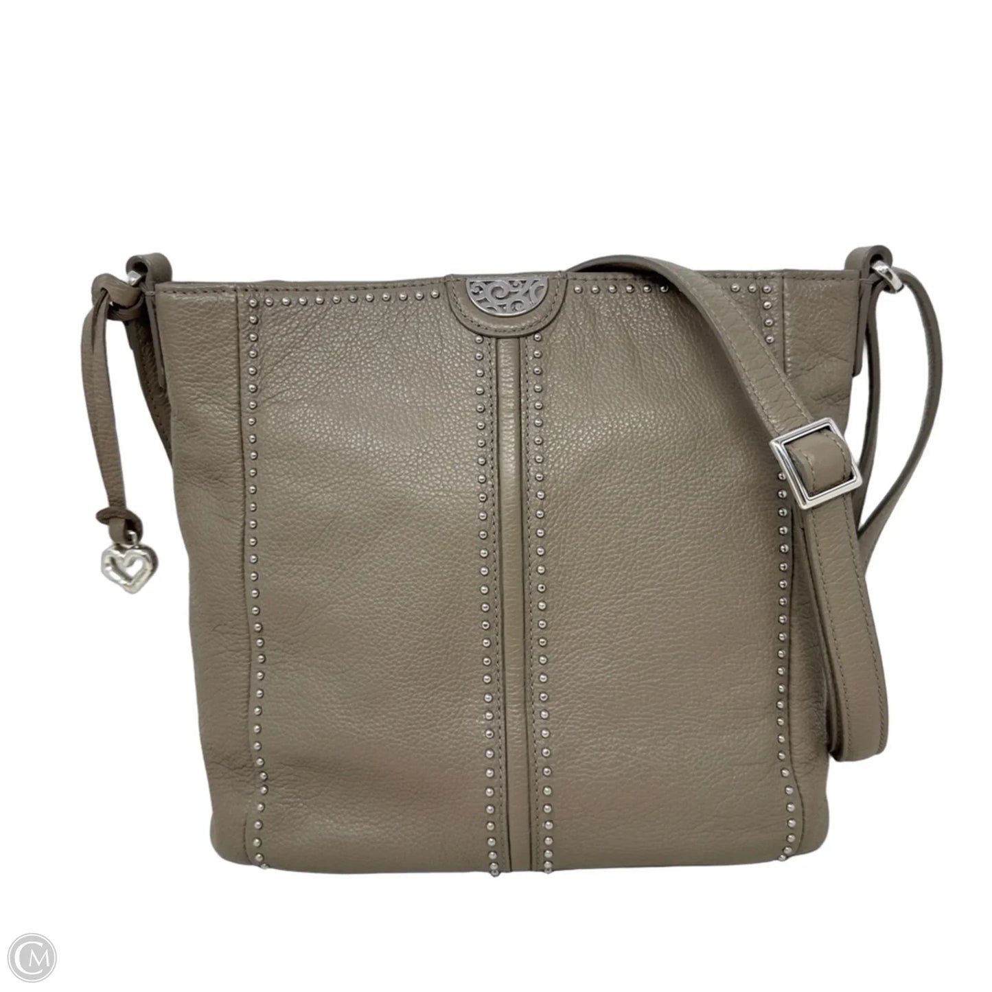 Crossbody Leather By Brighton, Size: Medium