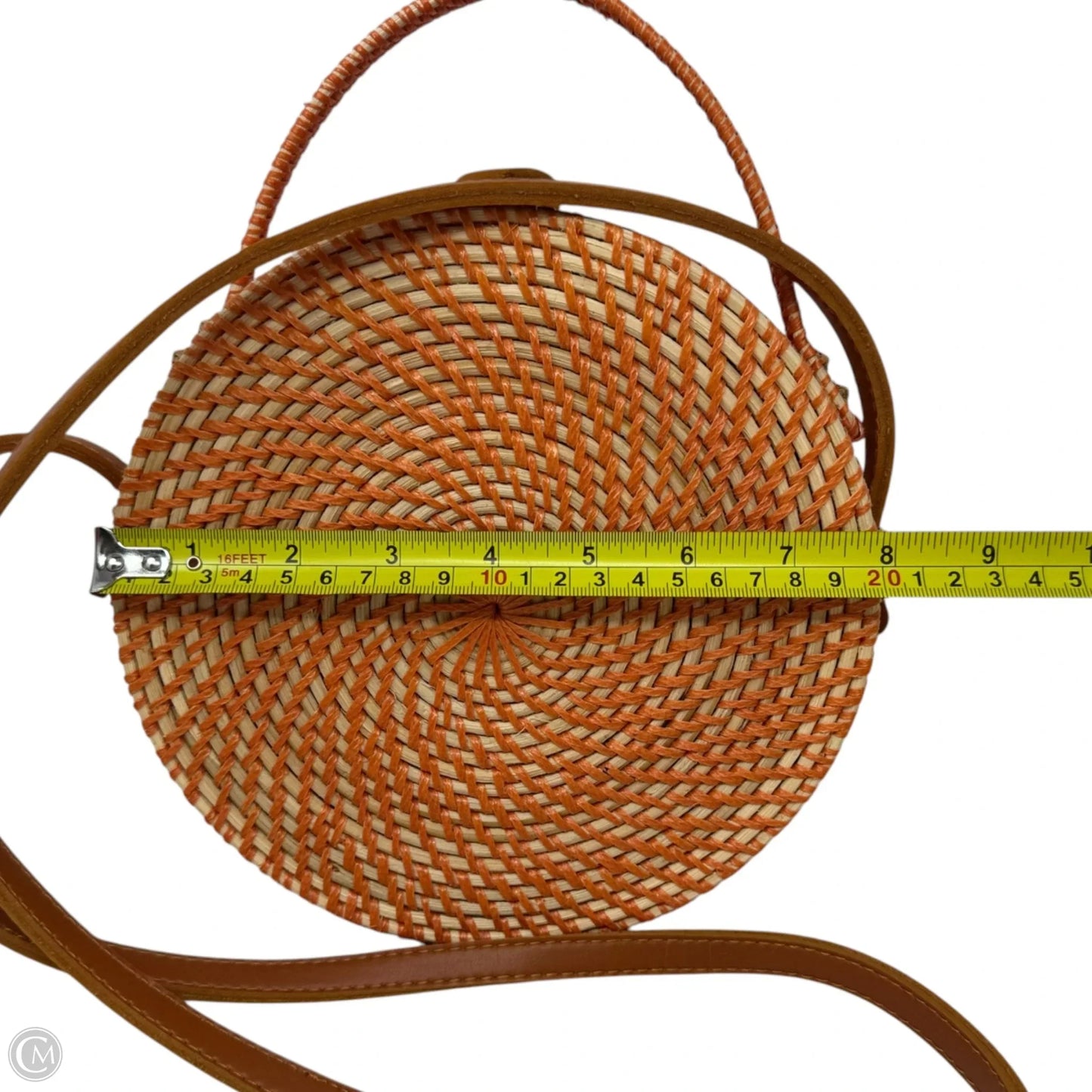 Woven Canteen Crossbody Unbranded, Size: Small