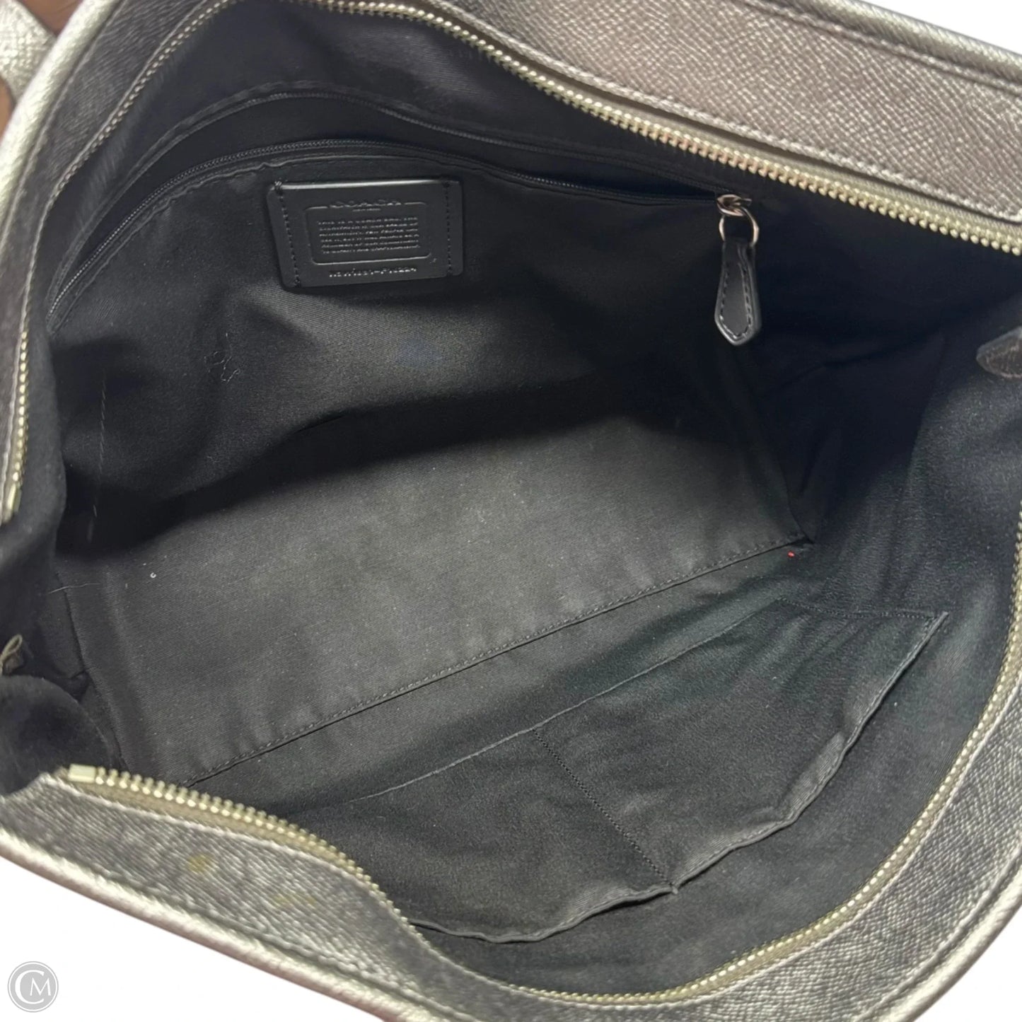 City Zip Tote Designer By Coach, Size: Medium
