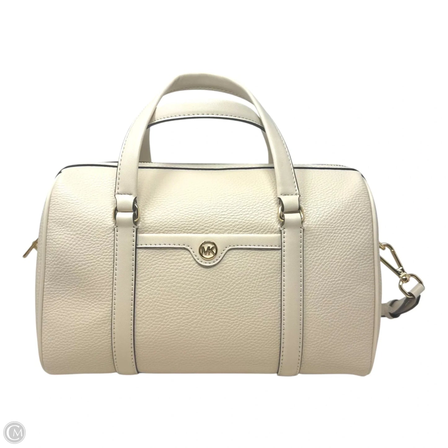 Jet Set Duffle Handbag Leather By Michael By Michael Kors, Size: Medium