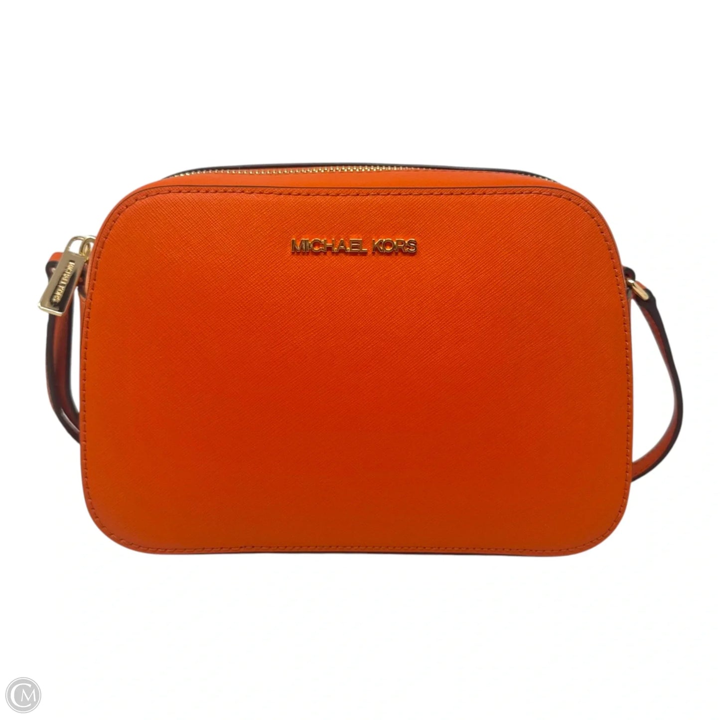 Crossbody Leather By Michael By Michael Kors, Size: Medium