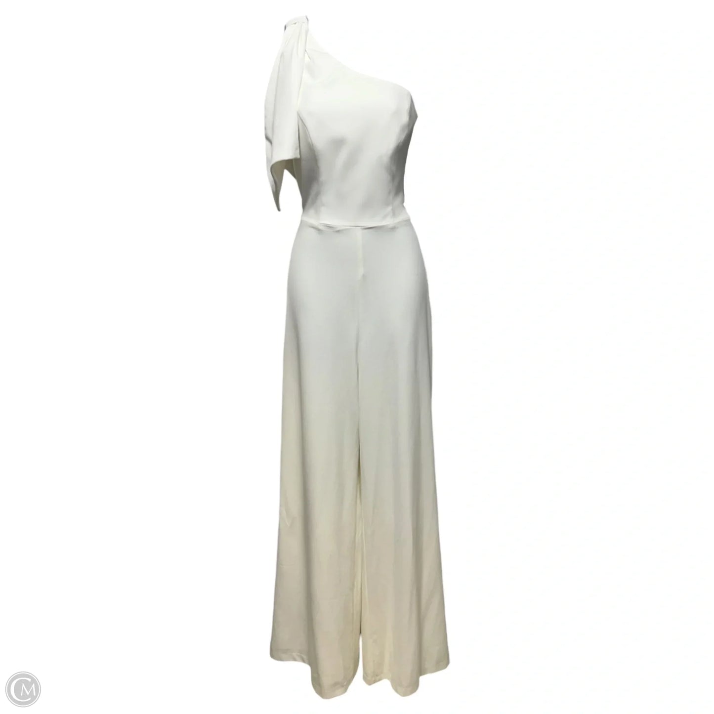 One Shoulder Jumpsuit By Bhldn In White, Size: 6
