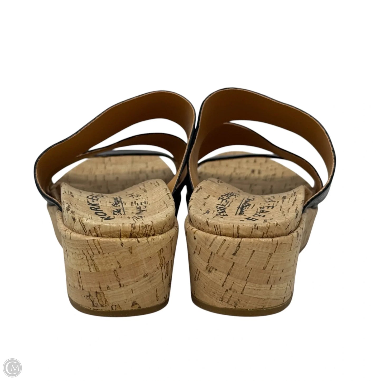 Menzie Wedge Sandals By Kork Ease In Black, Size: 6