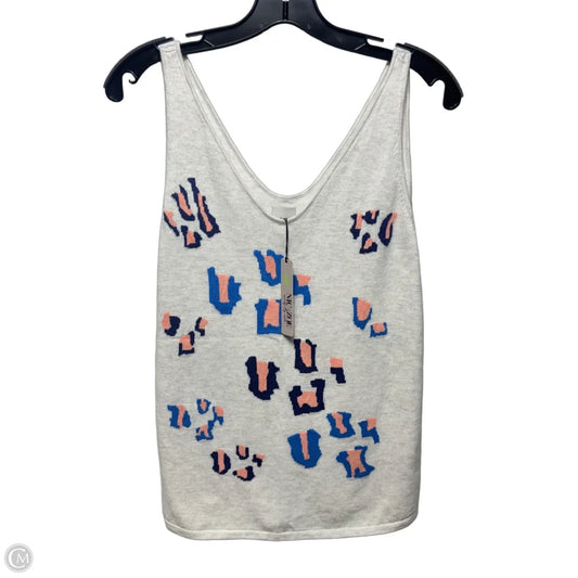 Knit Top Sleeveless By Nic + Zoe In Multi-colored, Size: M