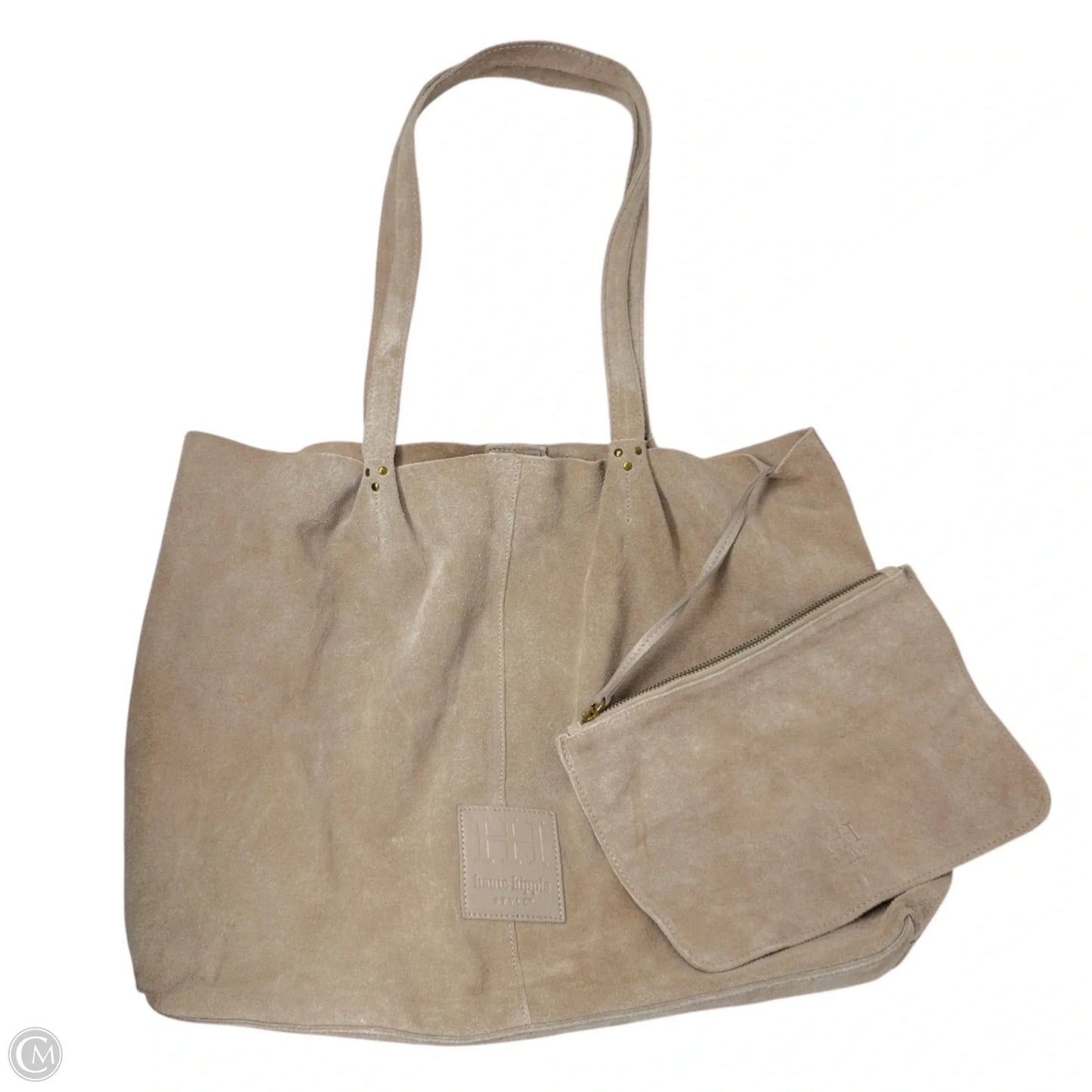 Suede Tote With Pouch By Haute Hippie, Size: Medium