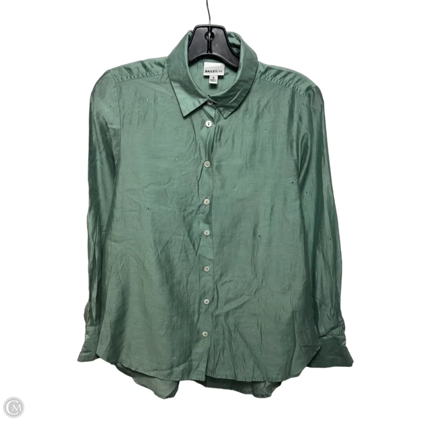 Rhinestone Top Long Sleeve By Bailey 44 X Anthropologie In Green, Size: S