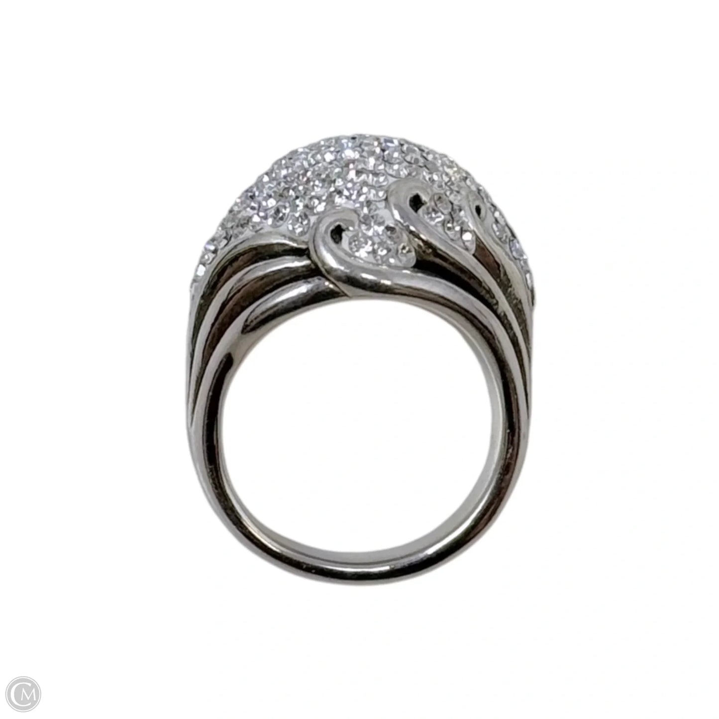 Cocktail Ring Sterling Silver, Size: 7