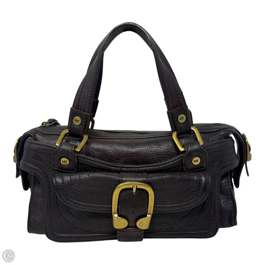 Vintage Shoulder Handbag Leather By Michael By Michael Kors, Size: Medium