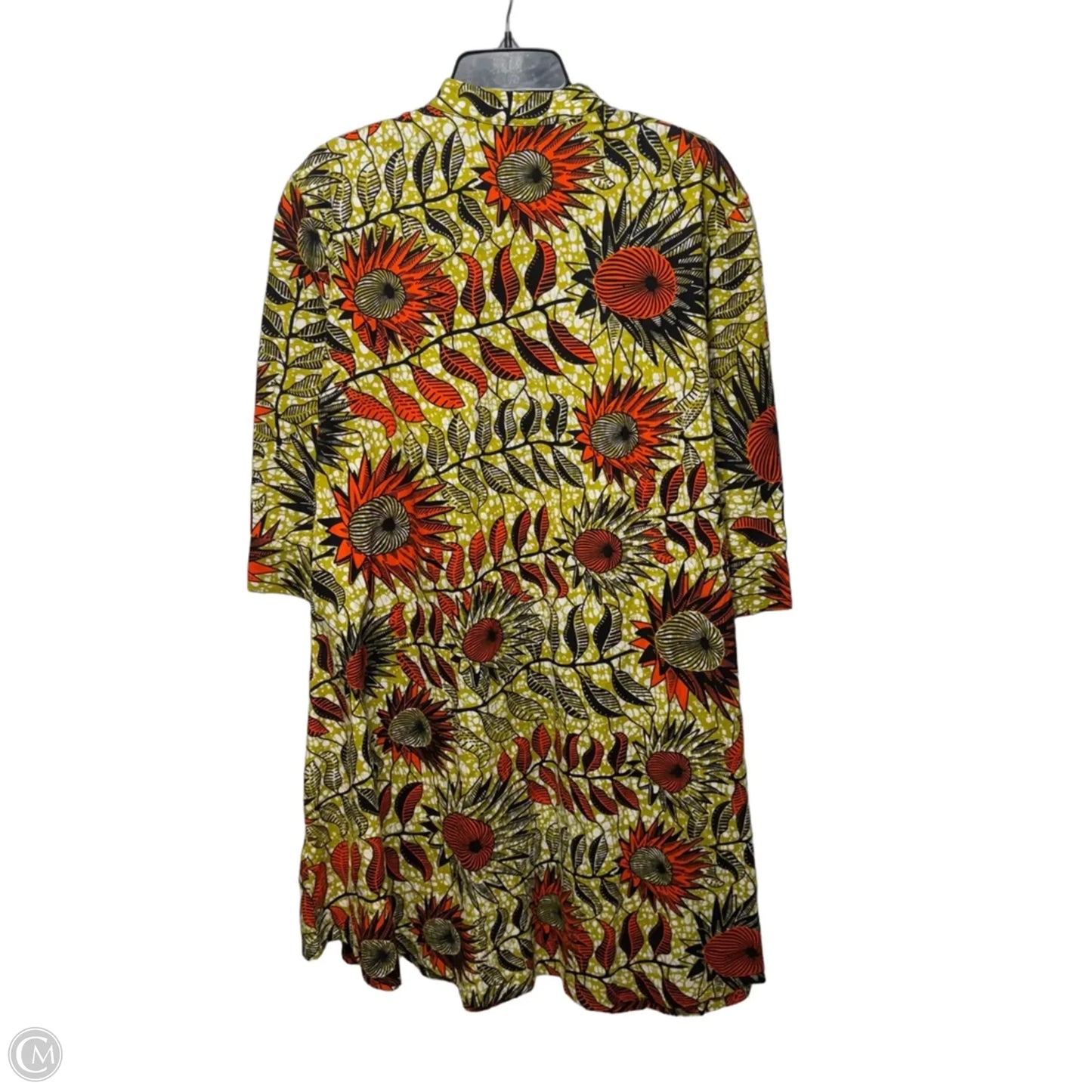 Dress Casual Midi By Zuri In Floral Print, Size: Xl
