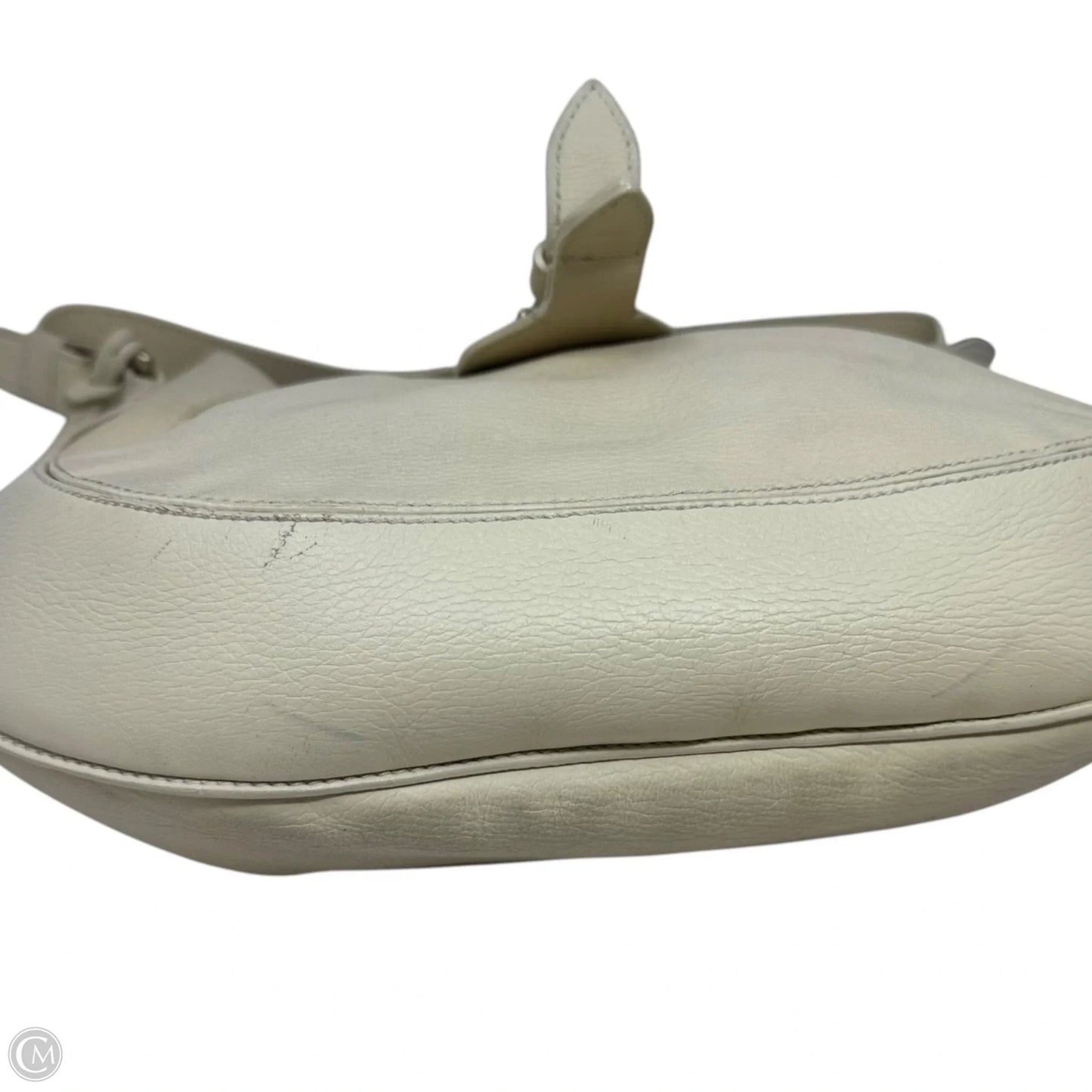 AS IS Handbag Leather By Bally, Size: Medium